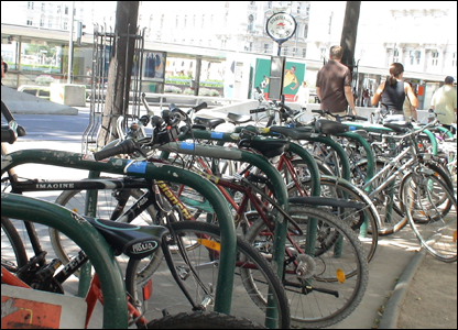 Điểm giữ xe đạp