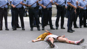 Протесты в США