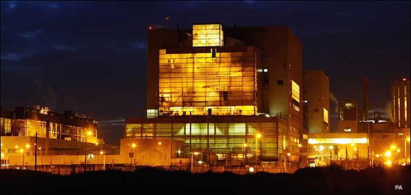 Previous generation of nuclear power station in England