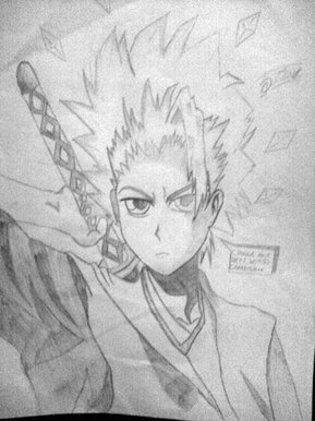 Hitsugaya - Bleach - My interpretation