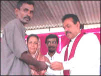 PM Mahinda Rajapakse