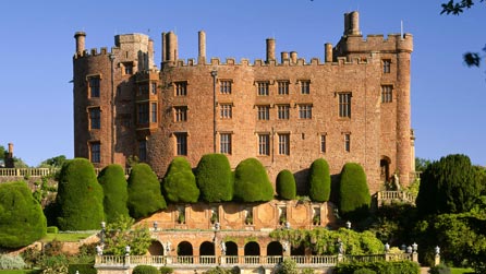 Powis Castle, Welshpool image from National Trust