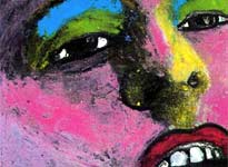 Album cover for the Happy Mondays' Bummed album Album cover for the Happy Mondays' Bummed album