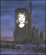 Digital impression of the Rugby cement tower projection 