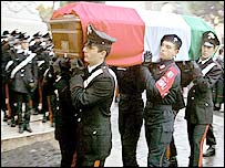 گزشتہ ہفتے کے حملے میں انیس اطالوی ہلاک ہوئے