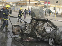 بغداد میں کار بم دھماکوں کا سلسلہ جاری ہے 