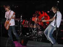 Nomad67 playing live on stage