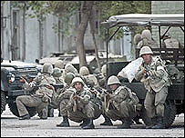 Andican'daki askerler (Mayıs 2005)