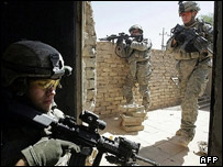 Irak'taki Amerikan askerleri