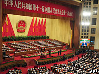 Phiên họp Quốc hội TQ