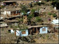 زلزلے سے تباہ شدہ علاقہ(فائل فوٹو)