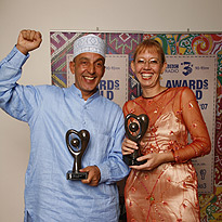 Yusuf Mahmoud and Hildegard Kiel