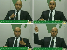 Sayf al Islam, hijo de Gadafi