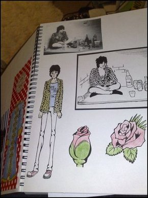 Work on photos into cartoon and the beauty of Roses