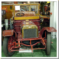 Photograph of the Albion A3 Model 16 horse power tourer car.