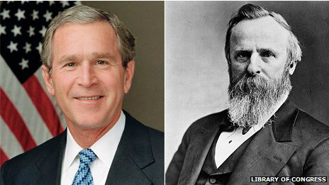 Джордж Буш, Рузерфорд Гейс