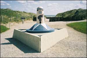 Utah Beach memorial by Carl Gerrard