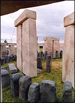 Foam Henge courtesy of Mike Pitts