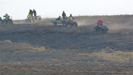 Brecon Beacons gorse fires