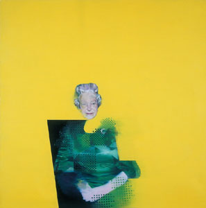 The Queen by Justin Mortimer, 1998
Oil on canvas, 1350 x 1350 mm
The RSA © Justin Mortimer