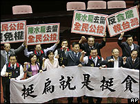 Các chính trị gia đối lập ở Đài Loan