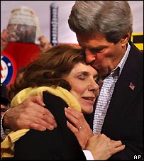 A candidata a primeira-dama Teresa Heinz Kerry