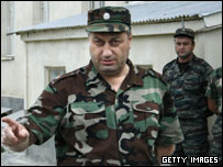 رهبر اوستیای جنوبی امروز 7 اوت در لباس نظامی ظاهر شد