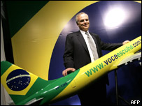 David Neeleman durante o lançamento da nova companhia, em São Paulo