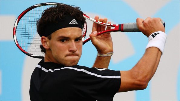 Dimitrov's playing style is reminiscent of his hero, and he dresses alike too