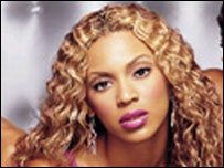 A cantora Beyoncé Knowles, que chegou ao primeiro lugar da parada