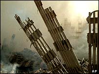 Ruínas do World Trade Center