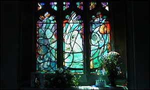 Millennium window, Church of the Holy Cross, Chiseldon