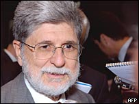 Celso Amorim, ministro das Relações Exteriores do Brasil