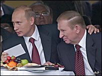 Путін та Кучма