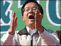 Tayvan Cumhurbaşkanı Chen Shui-Bian