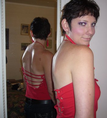 Summer top from an old tee