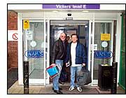 Dave and Mark going into hospital