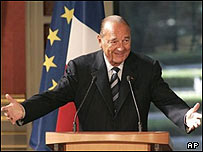 ژاک شيراک، رييس جمهور فرانسه