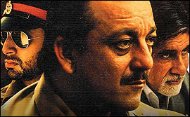 Abhishek, Sanjay Dutt & Amitabh Bachchan