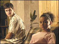 a woman not listening to her partner