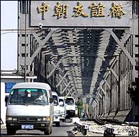 پلی در حد واسط چين و کره شمالی 