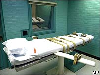 Místnost, kde se vykonává v smrti, Texas