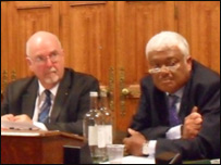 Clive Lawrence and Dai Liyanage