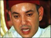 O rei Mohammed 4º, do Marrocos