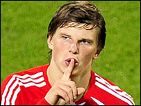 Tân binh của Arsenal, tiền vệ đội tuyển Nga, Andrei Arshavin