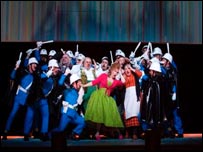 royal opera house production of The Barber of Seville