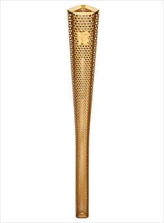 Photo: The torch design for the 2012 Summer Games