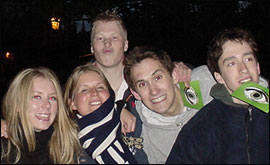 May Morning revellers