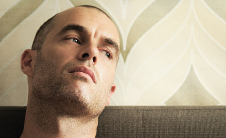 Actor Murray Bartlett in Eldar Rapaport's feature film August