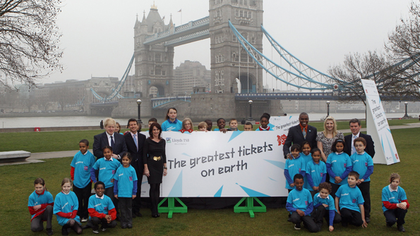 London 2012 tickets launch on March 15, 2011